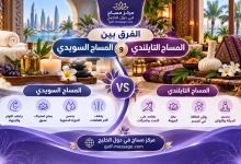 الفرق بين المساج السويدي والتايلندي